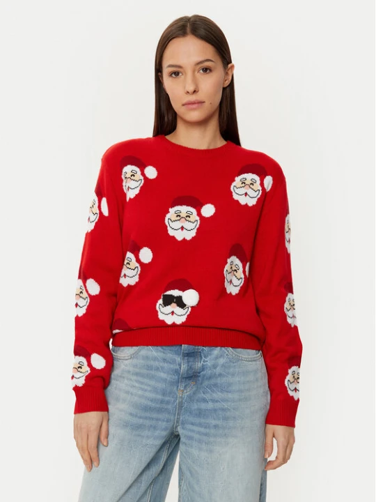 Zdjęcie produktu Ysabel Mora Sweter 70028 Czerwony Regular Fit