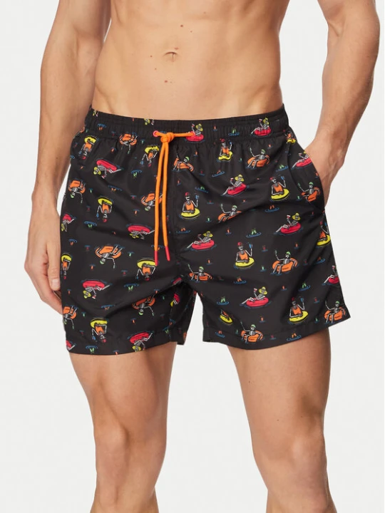 Zdjęcie produktu Ysabel Mora Szorty kąpielowe 90408 Czarny Regular Fit