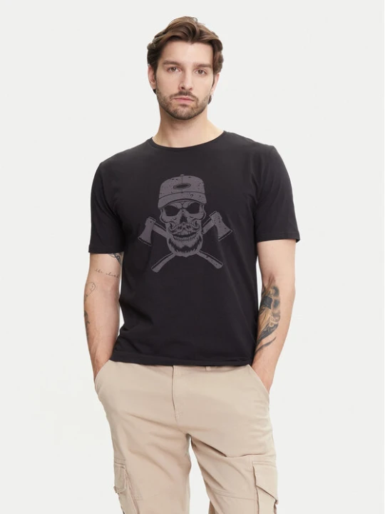 Zdjęcie produktu Ysabel Mora T-Shirt 90507 Czarny Regular Fit
