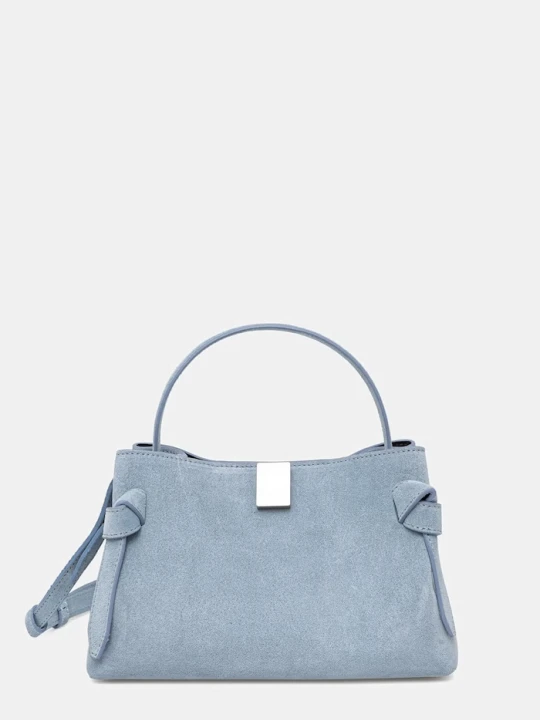 Zdjęcie produktu Yuzefi torebka crossbody damska zamszowa GYOZA MINI niebieski