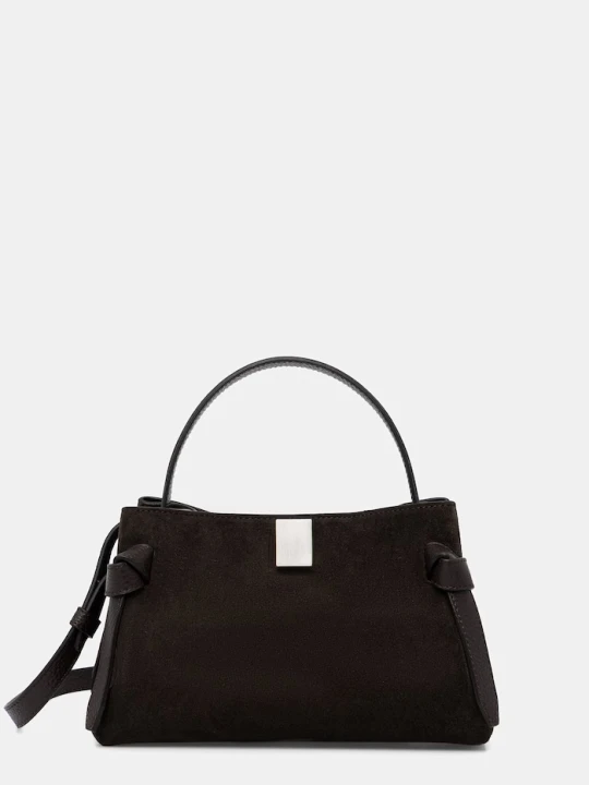 Zdjęcie produktu Yuzefi torebka crossbody damska zamszowa GYOZA MINI czarny