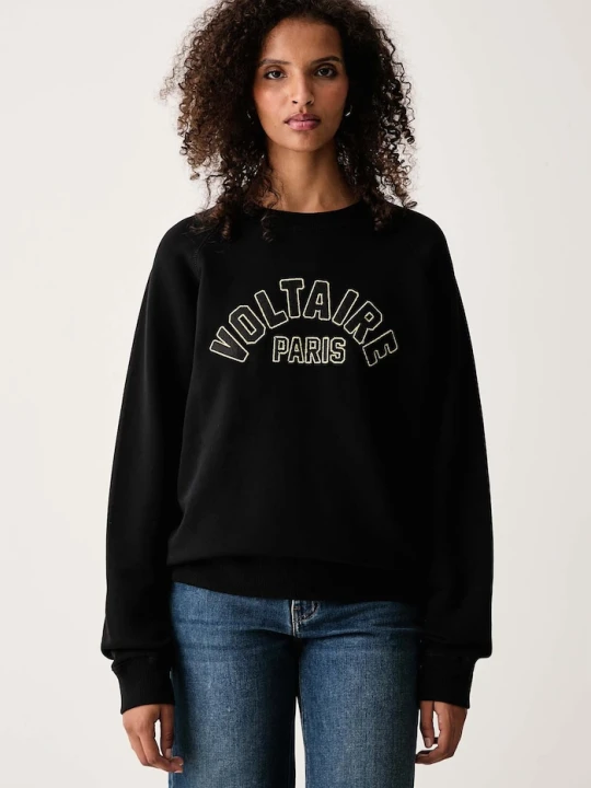 Zdjęcie produktu Zadig&Voltaire bluza damska bawełniana SUNCA czarny