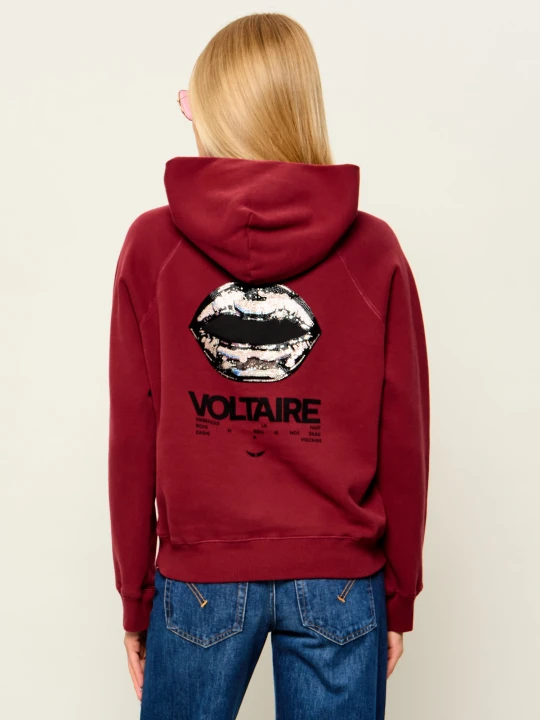 Zdjęcie produktu Zadig&Voltaire Bluza Georgy | Regular Fit bordowy