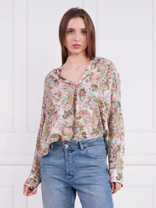 Zdjęcie produktu Zadig&Voltaire Bluzka TINK SOFT YOKO FLOWER | Regular Fit