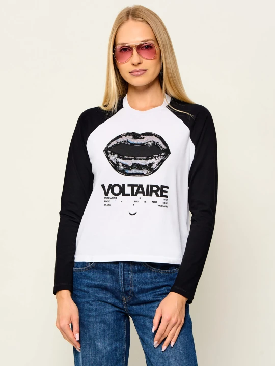 Zdjęcie produktu Zadig&Voltaire Bluzka Walkra | Regular Fit biały