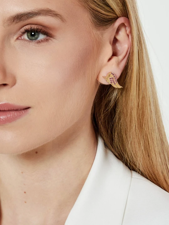 Zdjęcie produktu Zadig&Voltaire Kolczyki ROCK złoty