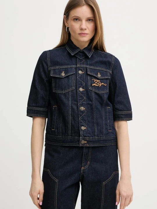 Zdjęcie produktu ZADIG&VOLTAIRE kurtka jeansowa granatowy