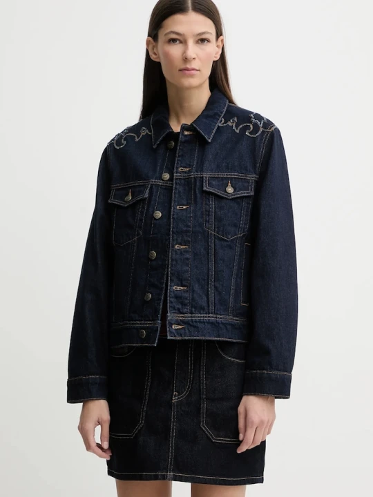 Zdjęcie produktu ZADIG&VOLTAIRE kurtka jeansowa granatowy