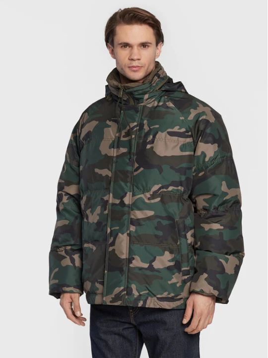 Zdjęcie produktu Zadig & Voltaire Kurtka zimowa Bristol Technical Poly WMOW00331 Zielony Relaxed Fit