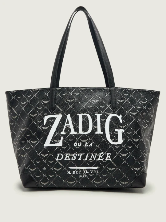 Zdjęcie produktu Zadig&Voltaire Shopperka Book Tag | z dodatkiem skóry czarny