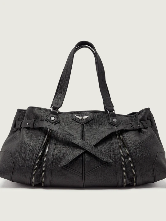 Zdjęcie produktu Zadig&Voltaire Skórzana shopperka SUNNY czarny