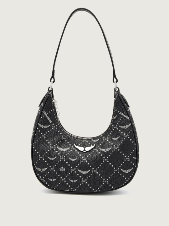 Zdjęcie produktu Zadig&Voltaire Skórzane hobo Z NIGHT OUT czarny