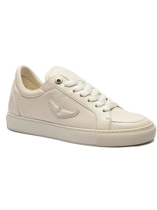 Zdjęcie produktu Zadig&Voltaire Skórzane sneakersy FLY ON beżowy