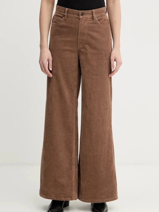 Zdjęcie produktu ZADIG&VOLTAIRE spodnie sztruksowe brązowy