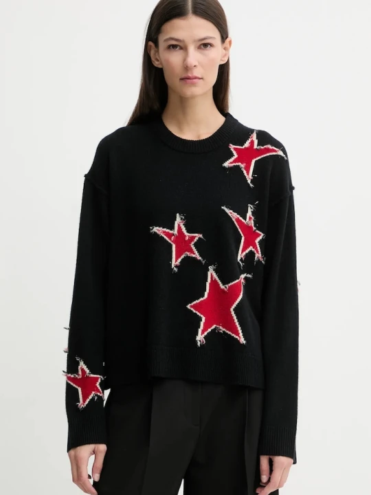 Zdjęcie produktu ZADIG&VOLTAIRE sweter kaszmirowy czarny