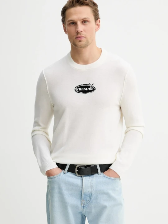 Zdjęcie produktu ZADIG&VOLTAIRE sweter wełniany beżowy