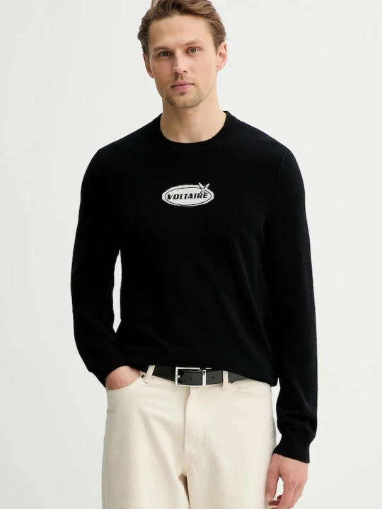 Zdjęcie produktu ZADIG&VOLTAIRE sweter wełniany czarny