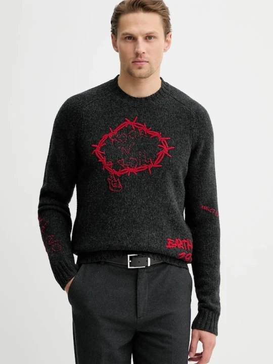 Zdjęcie produktu ZADIG&VOLTAIRE sweter wełniany szary