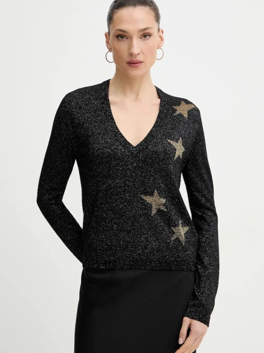 Zdjęcie produktu ZADIG&VOLTAIRE sweter z dodatkiem wełny czarny