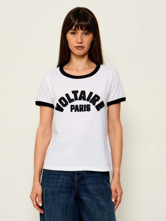 Zdjęcie produktu Zadig&Voltaire T-shirt Alys | Regular Fit biały