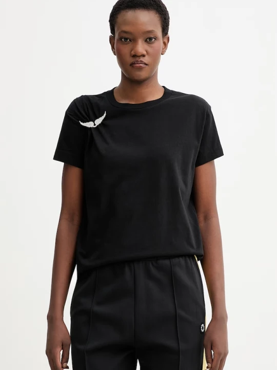 Zdjęcie produktu ZADIG&VOLTAIRE t-shirt bawełniany czarny