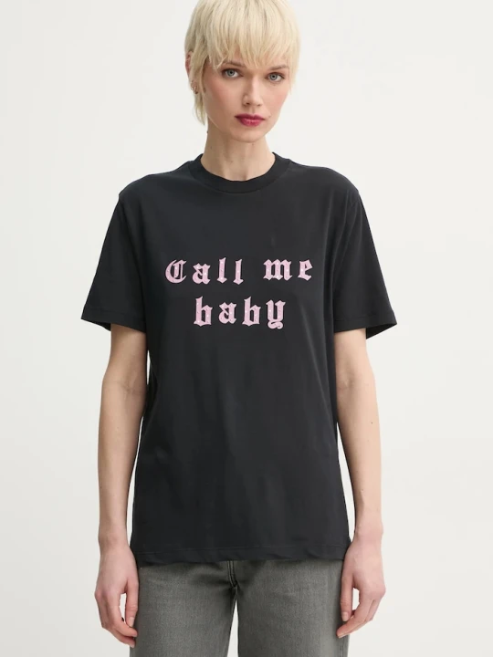 Zdjęcie produktu ZADIG&VOLTAIRE t-shirt bawełniany czarny