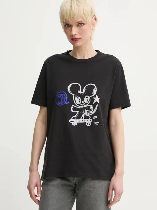 Zdjęcie produktu Zadig&Voltaire t-shirt bawełniany czarny