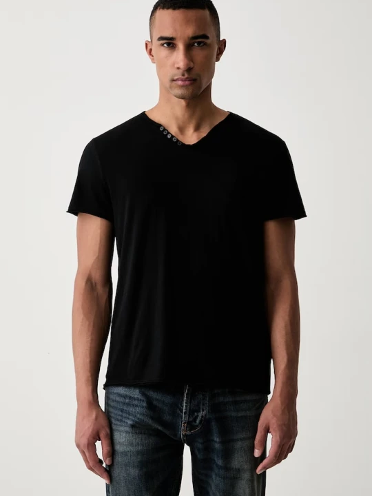 Zdjęcie produktu Zadig&Voltaire T-shirt męski bawełniany MONASTIR czarny