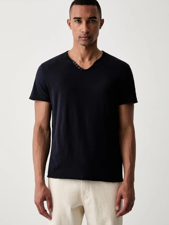 Zdjęcie produktu Zadig&Voltaire T-shirt męski bawełniany MONASTIR granatowy