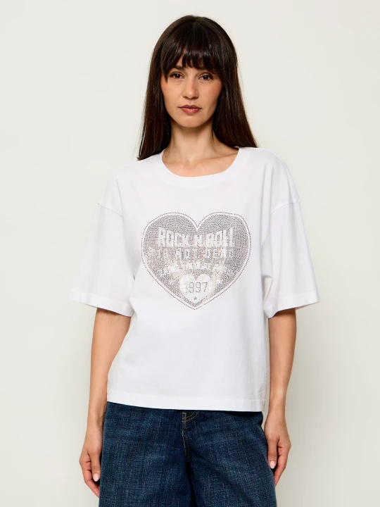 Zdjęcie produktu Zadig&Voltaire T-shirt Taida | Regular Fit biały