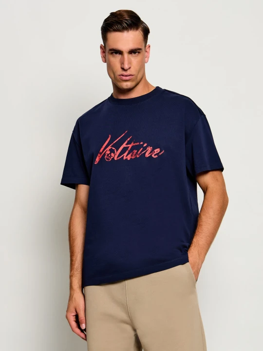 Zdjęcie produktu Zadig&Voltaire T-shirt Teddy | Loose fit granatowy