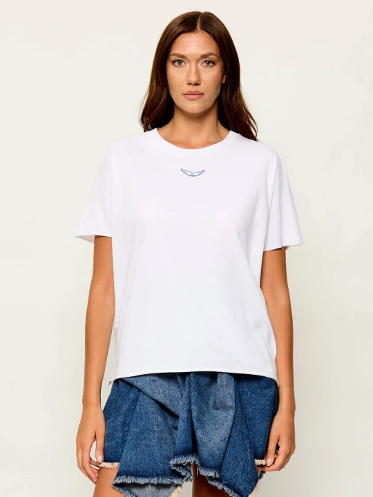 Zdjęcie produktu Zadig&Voltaire T-shirt Tommer | Relaxed fit biały