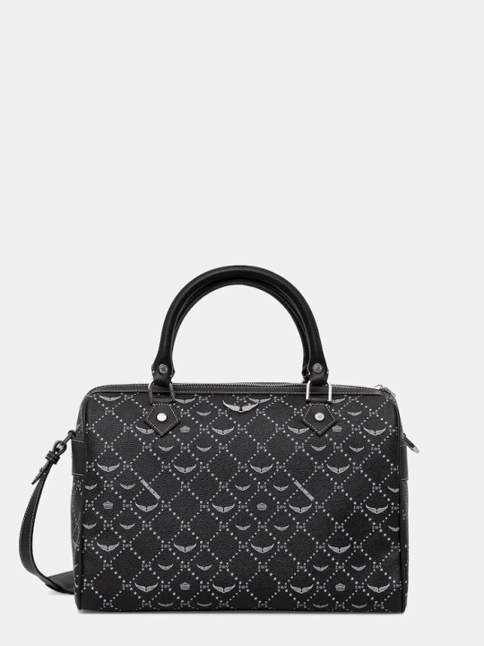 Zdjęcie produktu ZADIG&VOLTAIRE torebka SUNNY VIBE MEDIUM MONOGRAM czarny