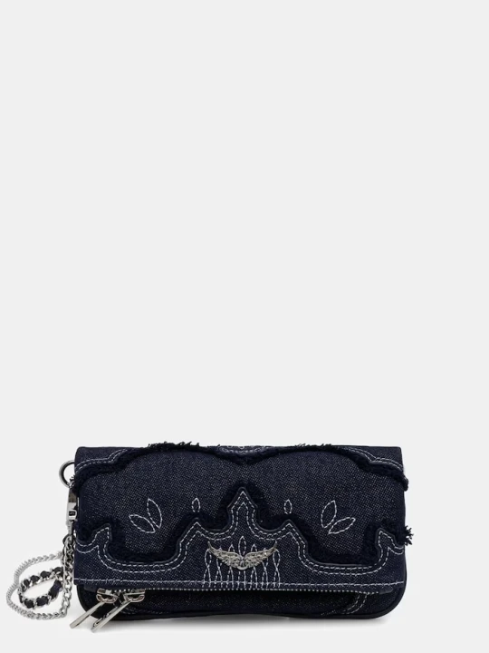 Zdjęcie produktu Zadig&Voltaire torebka crossbody damska jeansowa granatowy