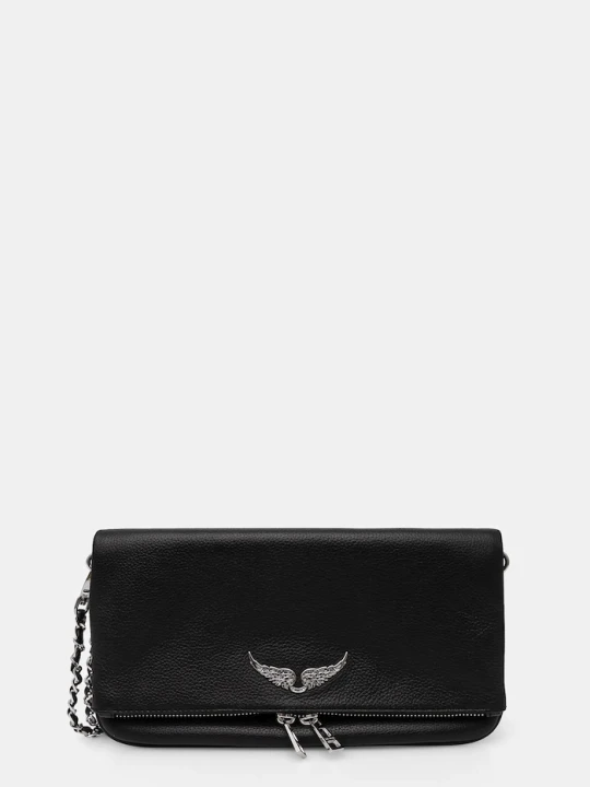 Zdjęcie produktu Zadig&Voltaire torebka damska skórzana ROCK GRAINED LEATHER czarny