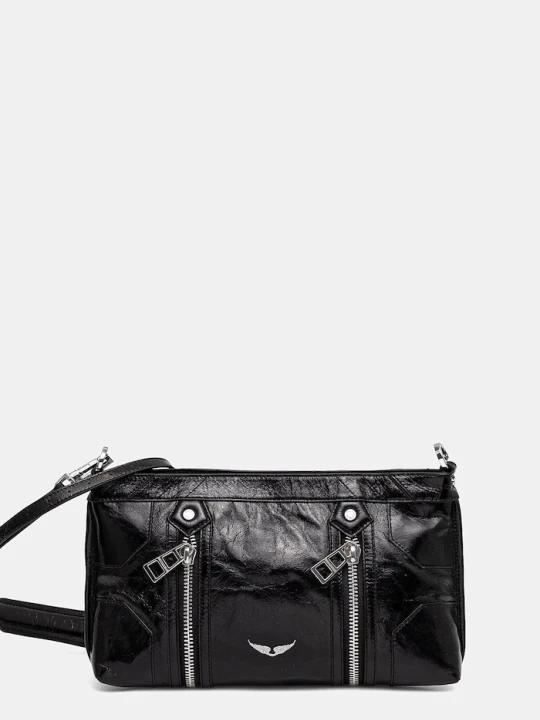 Zdjęcie produktu ZADIG&VOLTAIRE torebka SUNNY MOODY VINTAGE PATENT czarny
