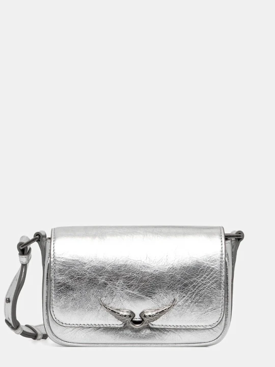 Zdjęcie produktu ZADIG&VOLTAIRE torebka LE ZAZI VINTAGE METAL srebrny