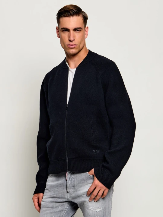 Zdjęcie produktu Zadig&Voltaire Wełniany sweter Gweno | Relaxed fit | z dodatkiem kaszmiru czarny