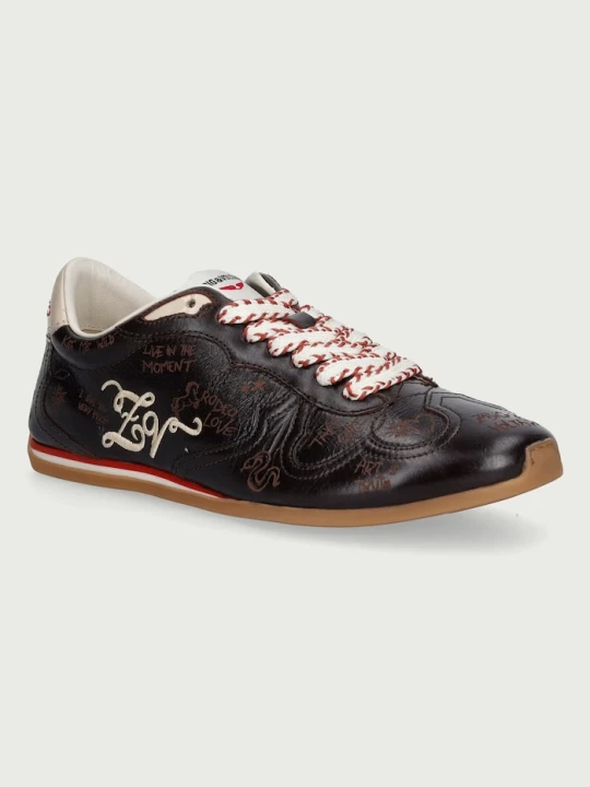 Zdjęcie produktu Zadig&Voltaire ZV Dance sneakersy damskie skórzane brązowy