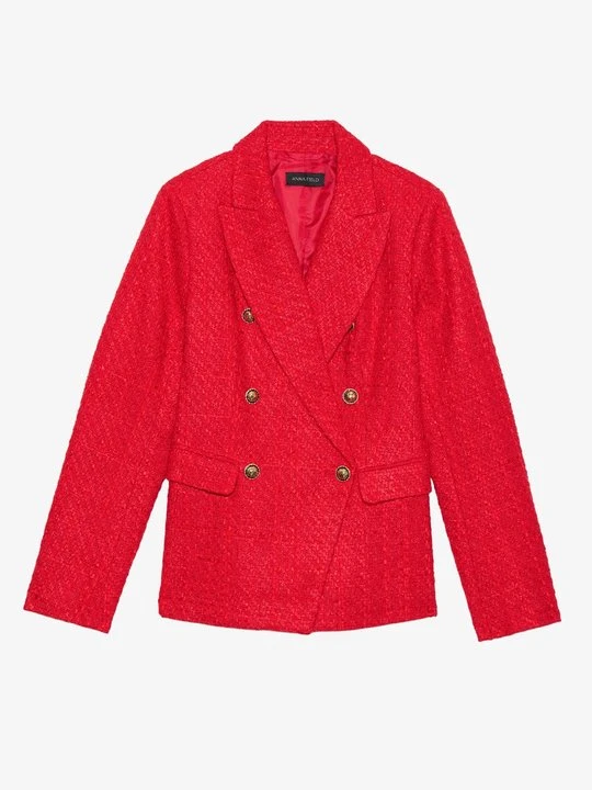 Zdjęcie produktu Żakiet Anna Field By Zalando czerwony