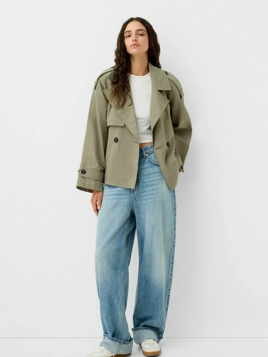 Zdjęcie produktu Żakiet Bershka khaki