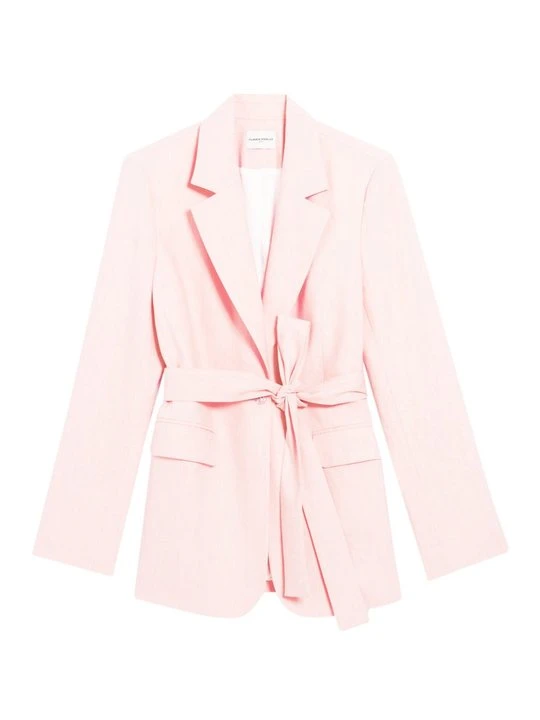 Zdjęcie produktu Żakiet CLAUDIE PIERLOT jasnoróżowy