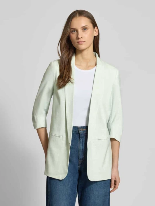 Zdjęcie produktu Długi blezer z 3/4 rękawami w kroju regular fit model 'ELLY' Only Miętowy