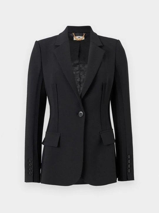 Zdjęcie produktu Żakiet Elisabetta Franchi czarny