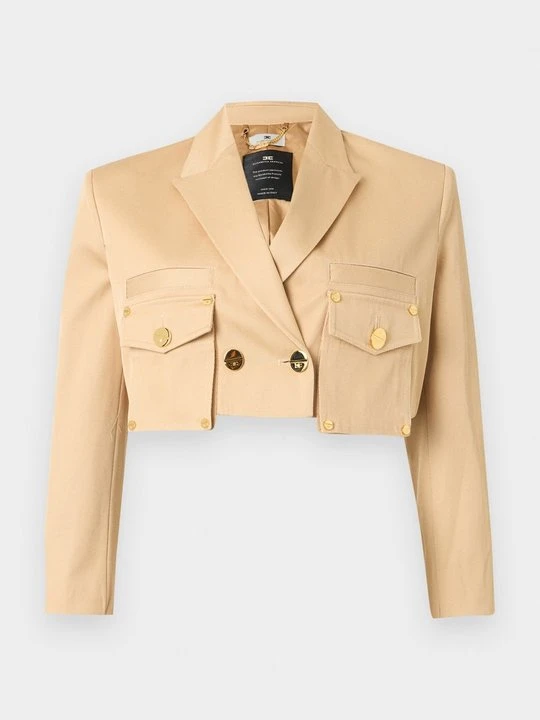 Zdjęcie produktu Żakiet Elisabetta Franchi wielbłądzi