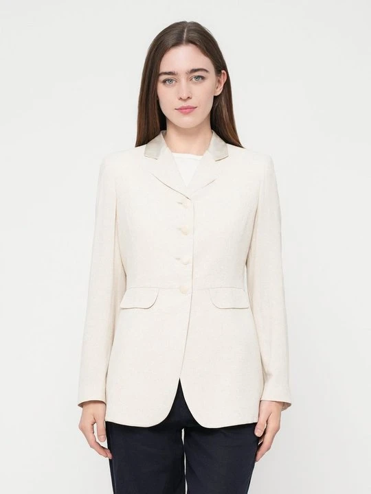 Zdjęcie produktu Żakiet Emporio Armani mleczny
