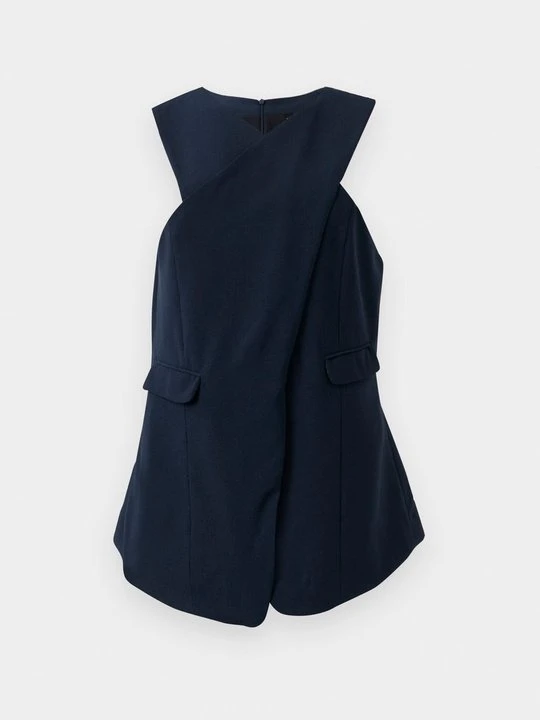 Zdjęcie produktu Żakiet Emporio Armani granatowy melanż