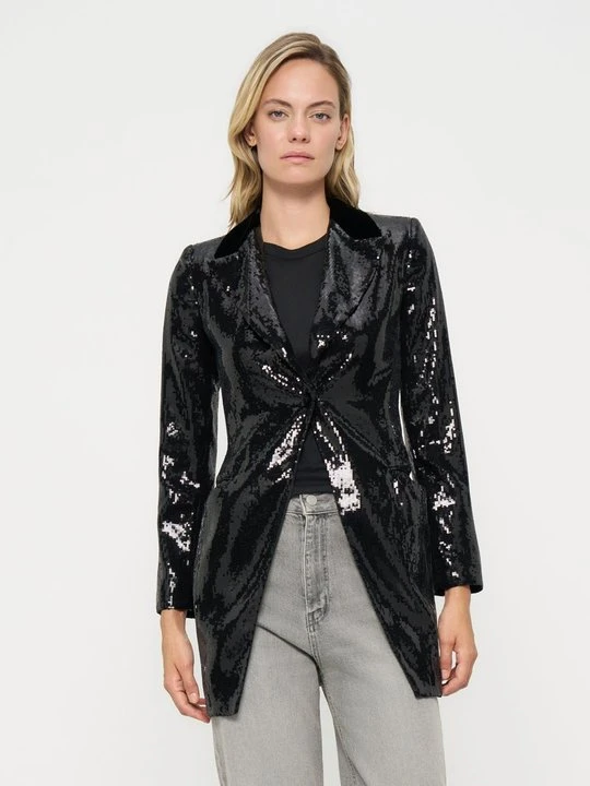 Zdjęcie produktu Żakiet Emporio Armani czarny