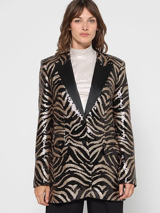 Zdjęcie produktu Żakiet KARL LAGERFELD czarny