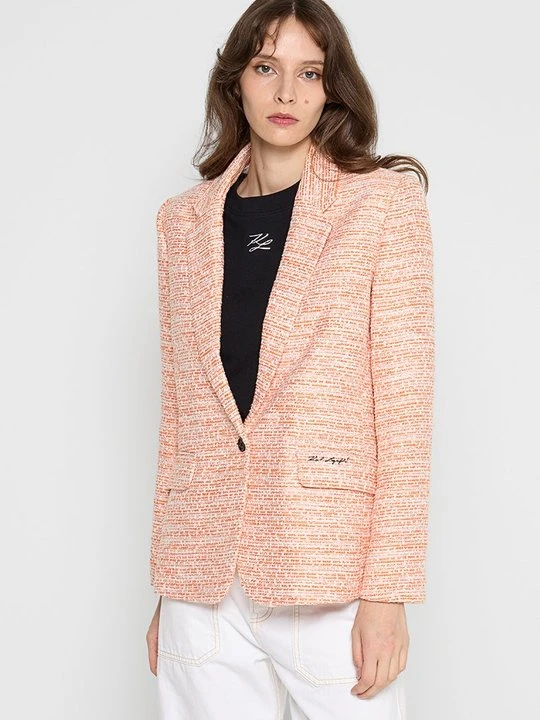 Zdjęcie produktu Żakiet KARL LAGERFELD pomarańczowy